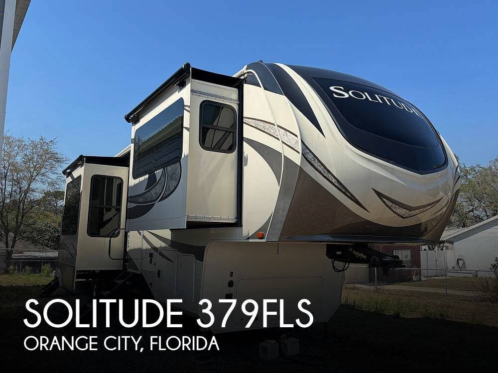 Used 2019 Grand Design Solitude 379FLS available in Orange City, Florida