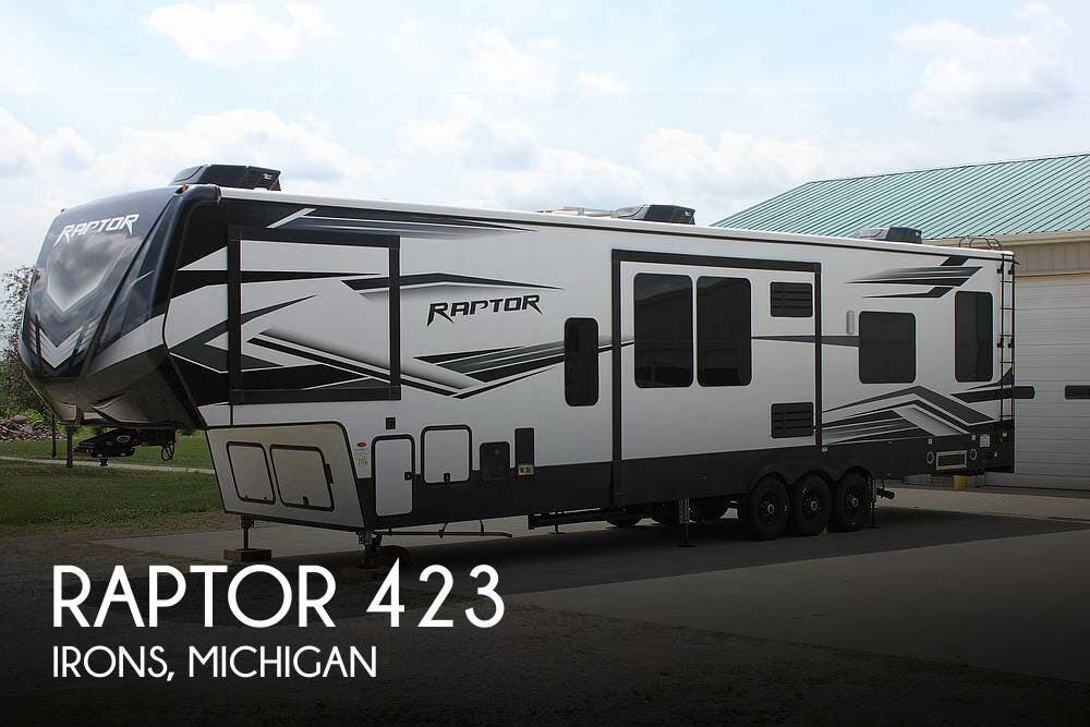 Used 2022 Keystone Raptor 423 available in Irons, Michigan