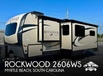 Used 2021 Forest River Rockwood 2606WS available in Myrtle Beach, South Carolina
