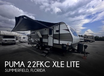 Used 2021 Palomino Puma 22FKC XLE Lite available in Summerfield, Florida