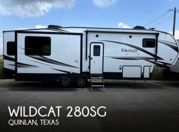 Used 2020 Forest River Wildcat 280SG available in Quinlan, Texas