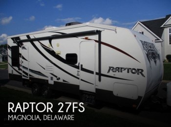 Used 2014 Keystone Raptor 27FS available in Magnolia, Delaware