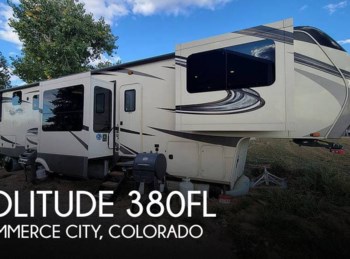 Used 2019 Grand Design Solitude 380FL available in Commerce City, Colorado