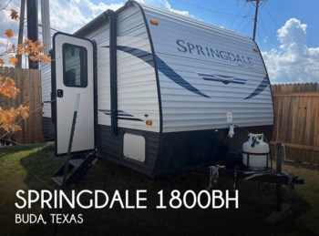 Used 2020 Keystone Springdale 1800BH available in Buda, Texas