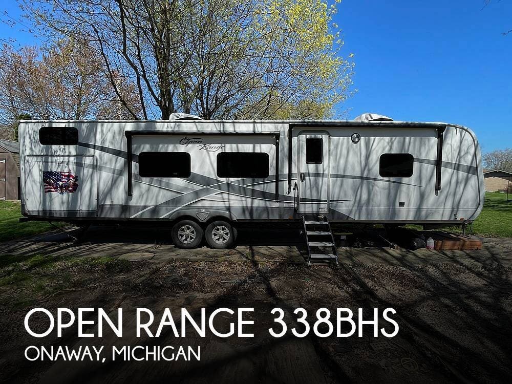 Used 2021 Highland Ridge Open Range 338BHS available in Onaway, Michigan