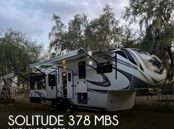 Used 2022 Grand Design Solitude 378 Mbs available in Lake Wales, Florida