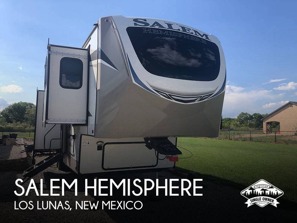 Used 2022 Forest River Salem Hemisphere 378FL available in Los Lunas, New Mexico
