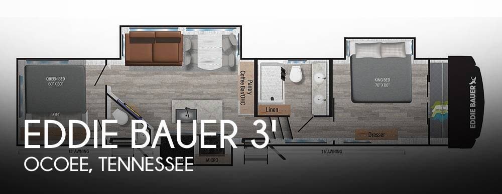 Used 2024 Heartland Eddie Bauer Signature 3600LF available in Ocoee, Tennessee