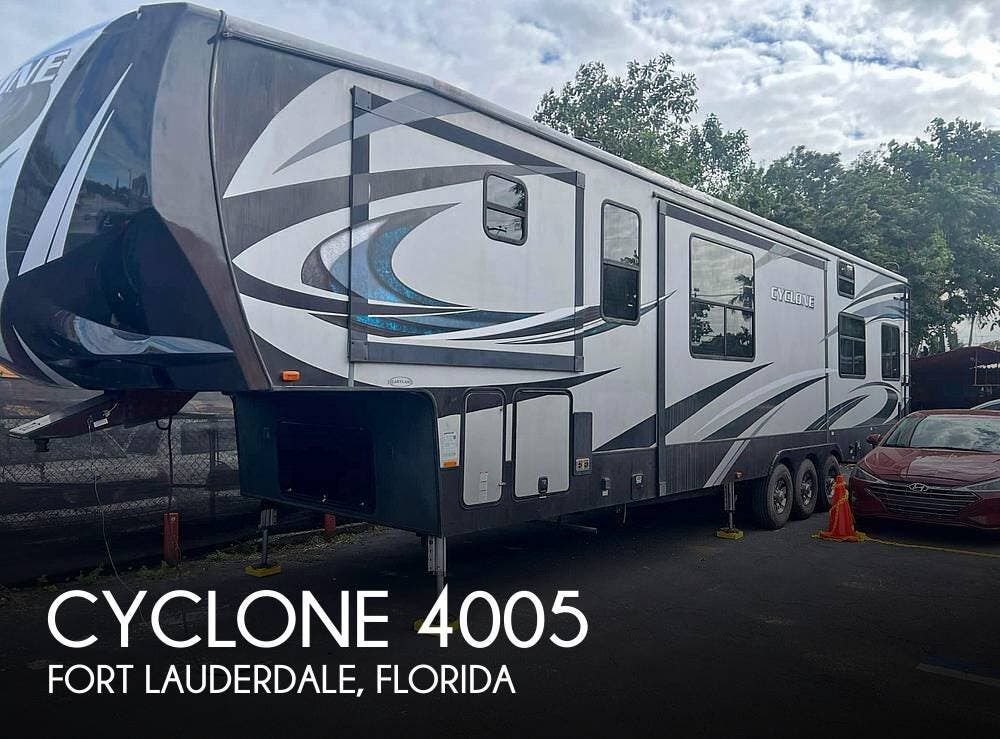 Used 2018 Heartland Cyclone 4005 available in Fort Lauderdale, Florida
