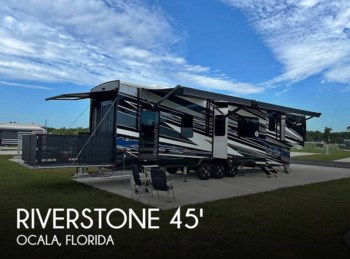 Used 2023 Forest River RiverStone 45BATH Toy Hauler available in Ocala, Florida