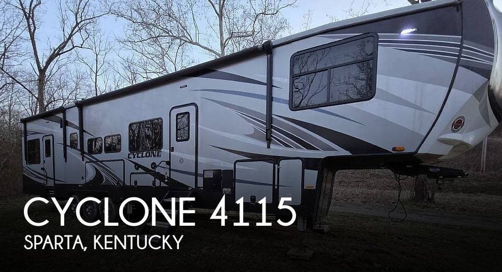 Used 2020 Heartland Cyclone 4115 available in Sparta, Kentucky