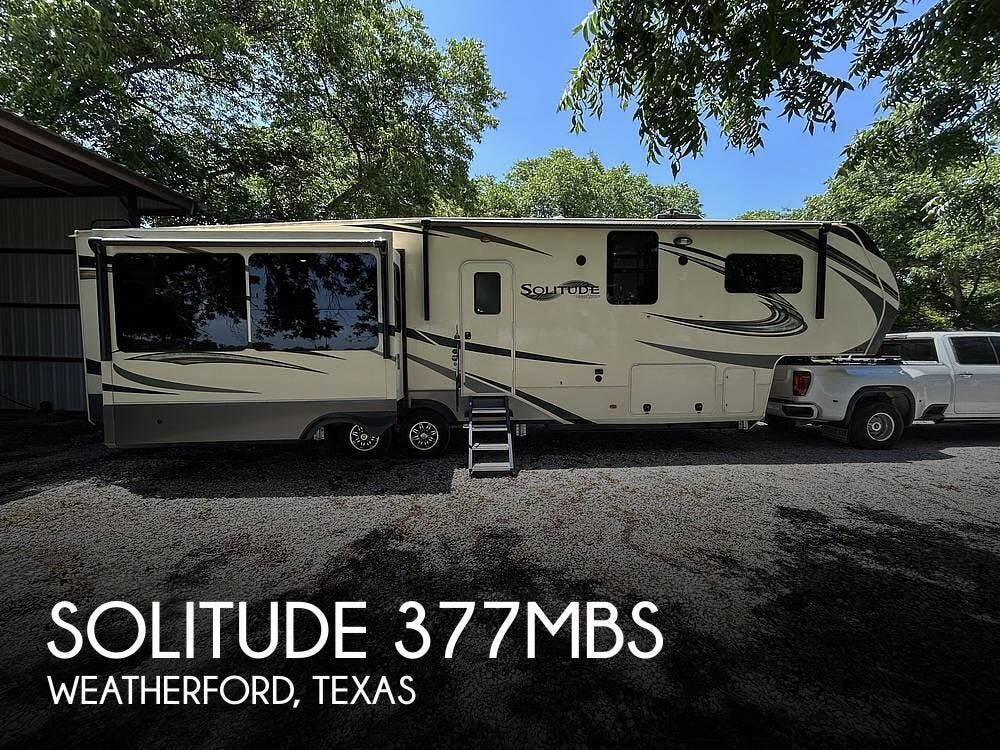Used 2019 Grand Design Solitude 377MBS available in Weatherford, Texas