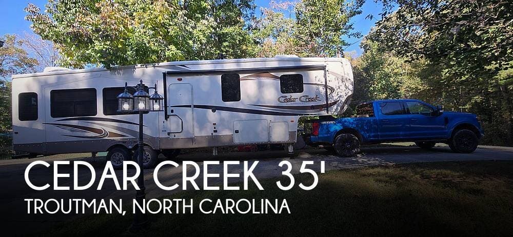 Used 2018 Forest River Cedar Creek Silverback Series M-35IK available in Troutman, North Carolina