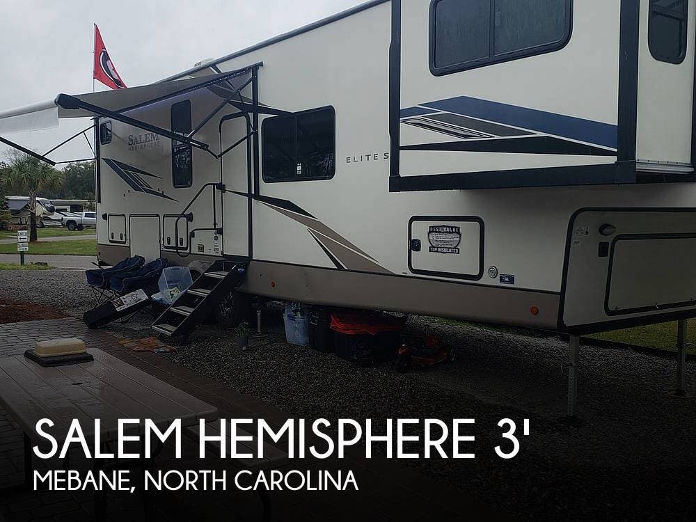Used 2022 Forest River Salem Hemisphere 36FL available in Mebane, North Carolina