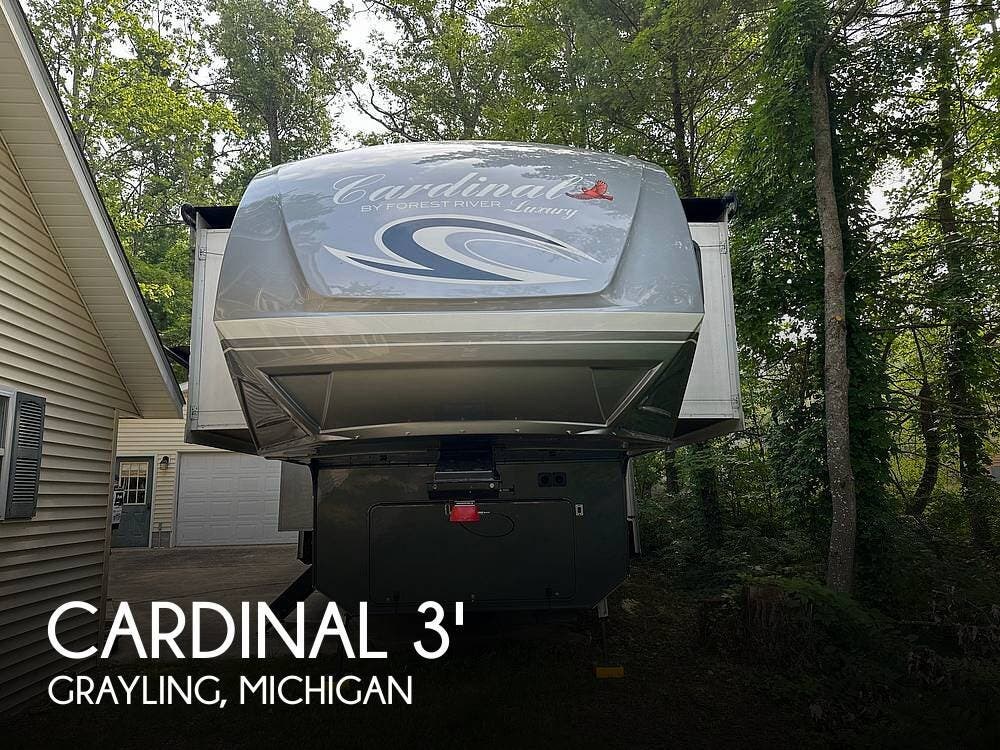 Used 2019 Forest River Cardinal Luxury 3700FLX available in Grayling, Michigan