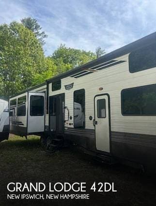 Used 2022 Forest River Wildwood Grand Lodge 42DL available in New Ipswich, New Hampshire