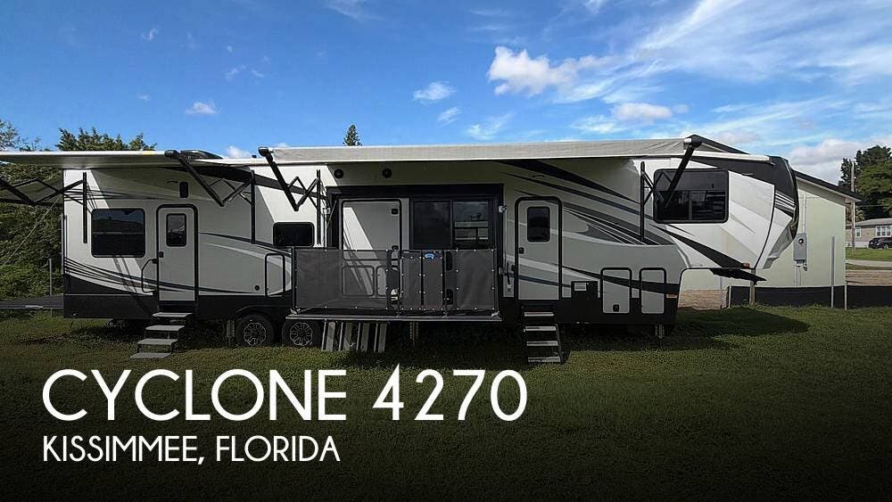 Used 2020 Heartland Cyclone 4270 available in Kissimmee, Florida