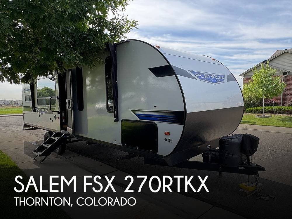 Used 2022 Forest River Salem FSX 270RTKX available in Thornton, Colorado