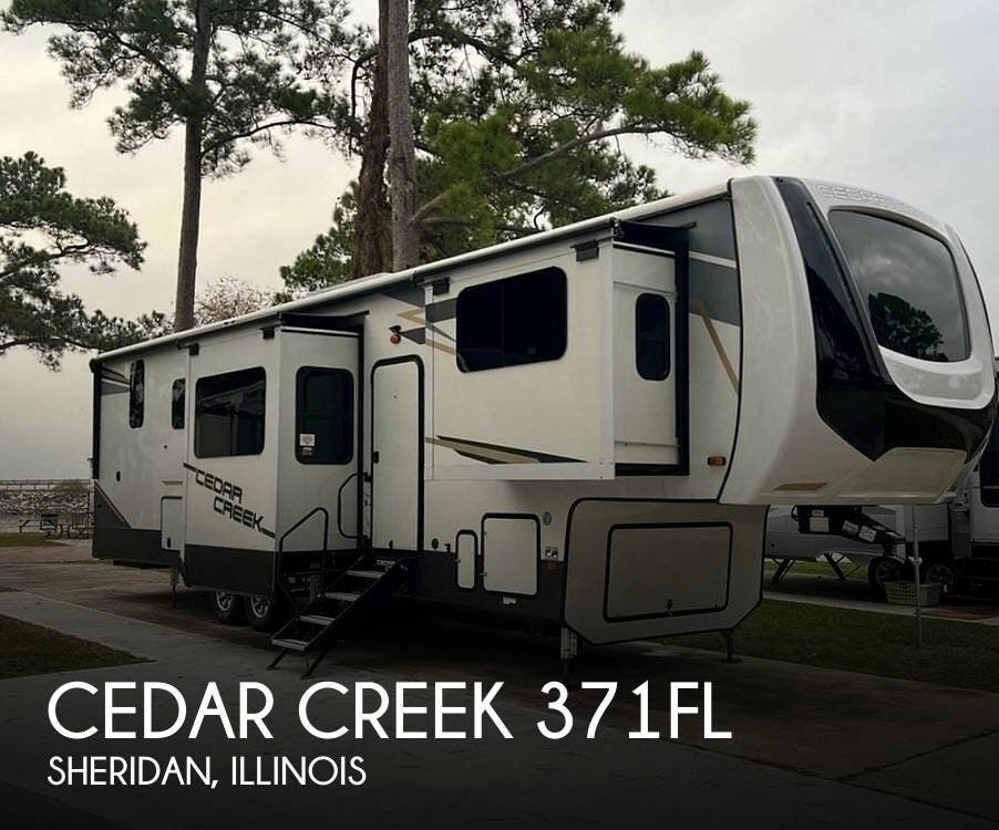 Used 2021 Forest River Cedar Creek 371FL available in Sheridan, Illinois