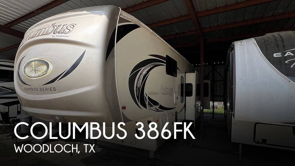 Used 2018 Palomino Columbus 386FK available in Conroe, Texas