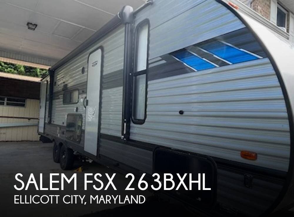 Used 2022 Forest River Salem FSX 263BXHL available in Ellicott City, Maryland