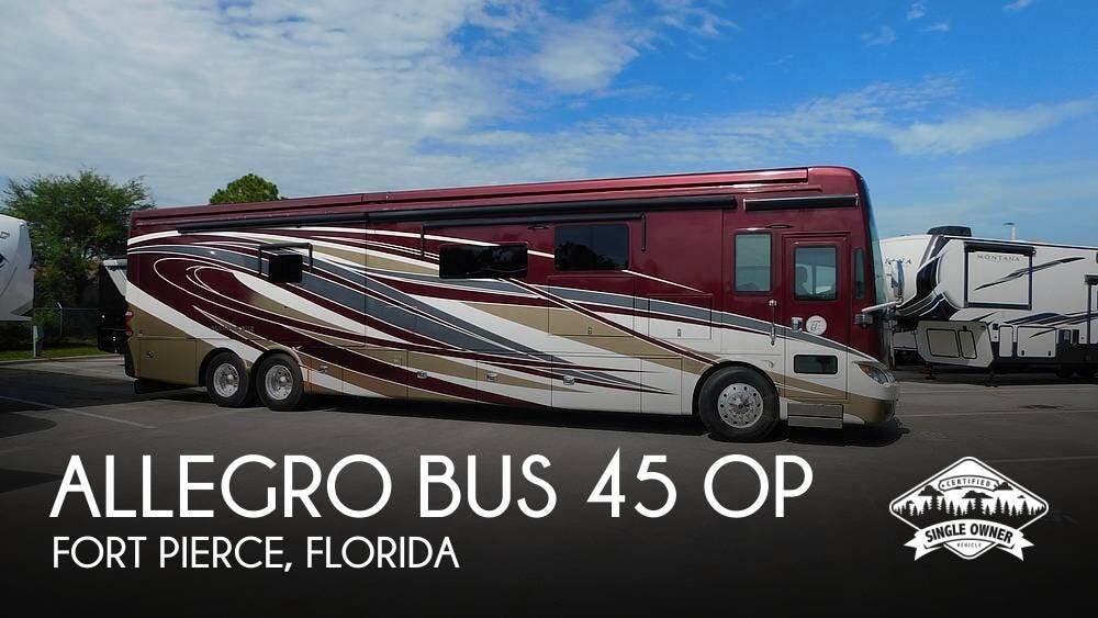 Used 2016 Tiffin Allegro Bus 45 OP available in Fort Pierce, Florida