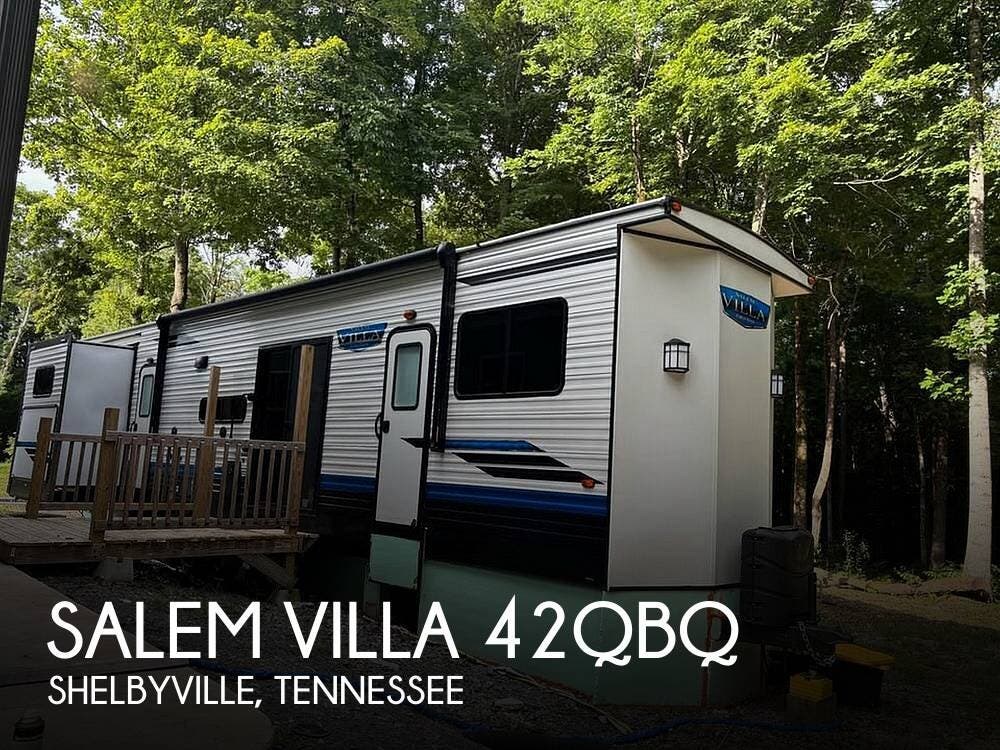 Used 2023 Forest River Salem Villa 42QBQ available in Shelbyville, Tennessee