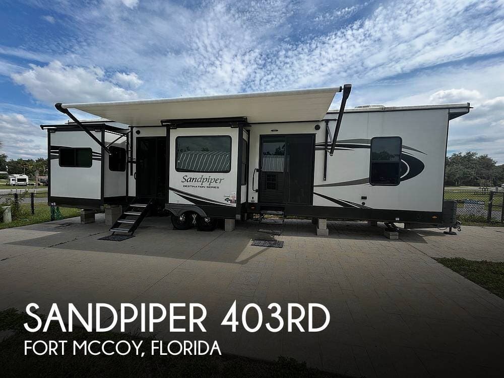 Used 2023 Forest River Sandpiper 403RD available in Fort Mccoy, Florida