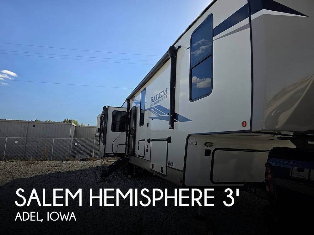 Used 2022 Forest River Salem Hemisphere 369BL available in Adel, Iowa