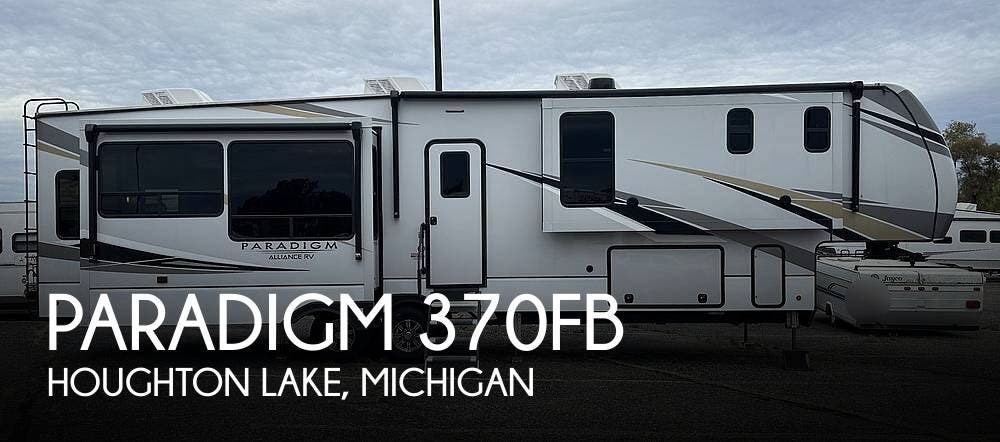 Used 2022 Alliance RV Paradigm 370FB available in Houghton Lake, Michigan
