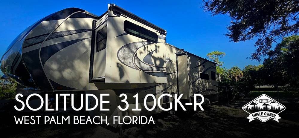 Used 2019 Grand Design Solitude 310GK-R available in West Palm Beach, Florida