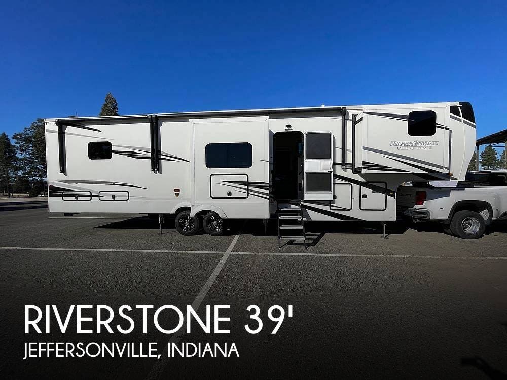Used 2022 Forest River RiverStone Reserve 3950FWK available in Jeffersonville, Indiana