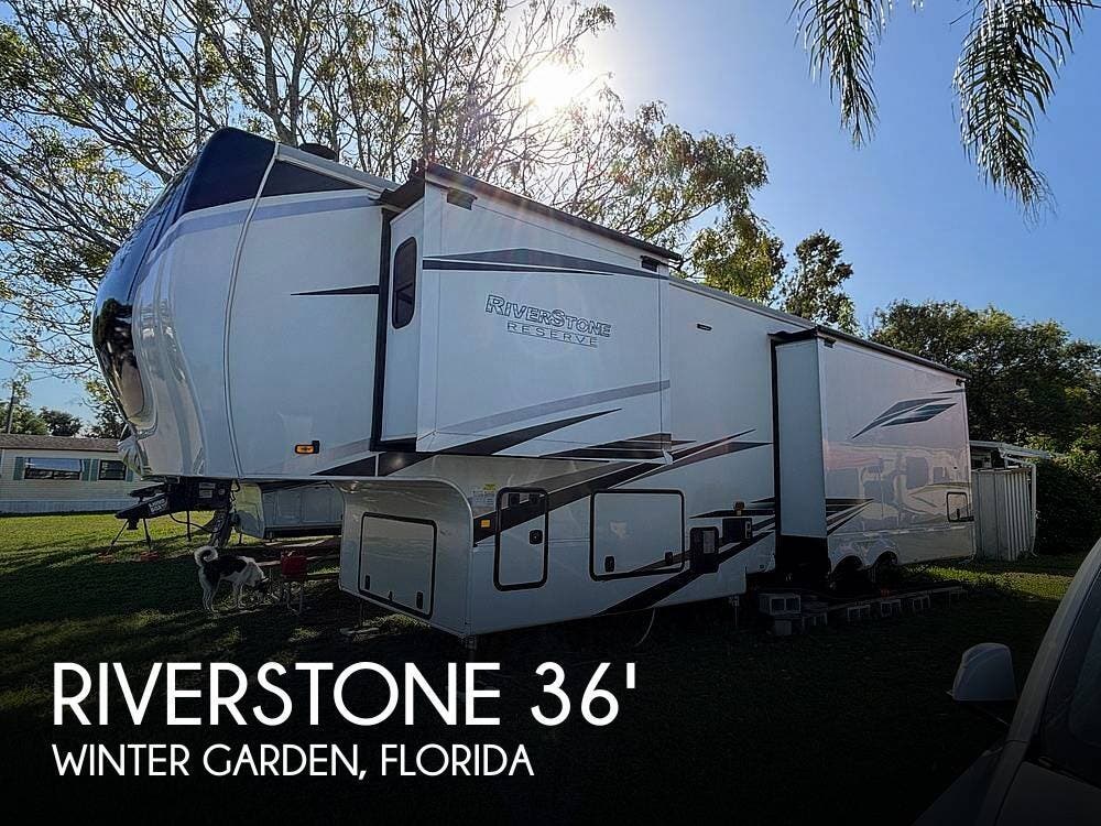 Used 2022 Forest River RiverStone Reserve 3670RL available in Winter Garden, Florida