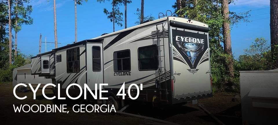 Used 2020 Heartland Cyclone 4007 HD Edition available in Woodbine, Georgia