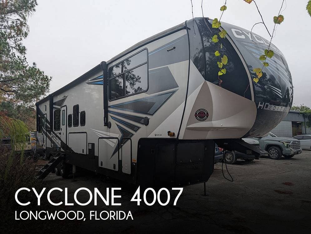 Used 2021 Heartland Cyclone 4007 available in Longwood, Florida