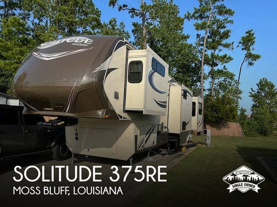 Used 2016 Grand Design Solitude 375RE available in Moss Bluff, Louisiana