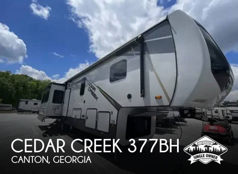 Used 2021 Forest River Cedar Creek 377BH available in Canton, Georgia