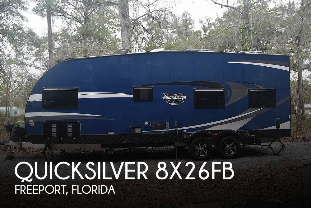 Used 2018 Livin' Lite Quicksilver 8X26FB available in Freeport, Florida