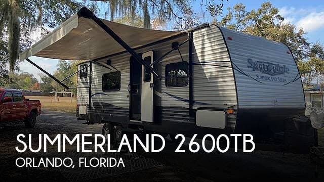 Used 2018 Keystone  Summerland 2600TB available in Orlando, Florida