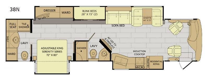 Used 2018 Fleetwood Pace Arrow LXE 38N available in Valrico, Florida