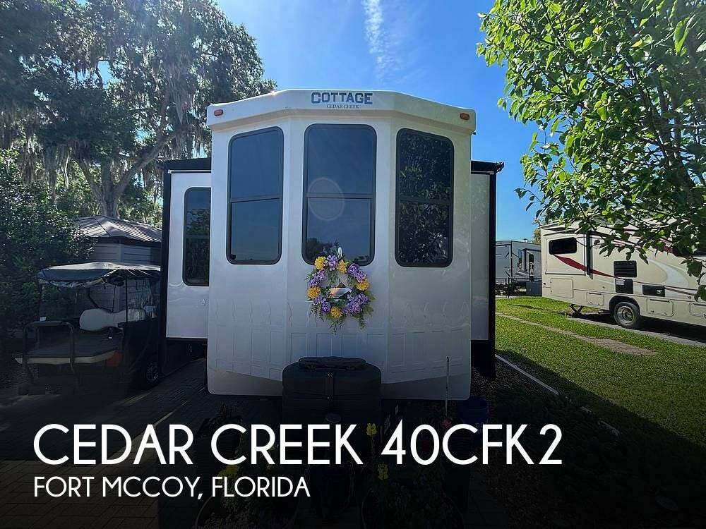 Used 2024 Forest River Cedar Creek 40CFK2 available in Fort Mccoy, Florida