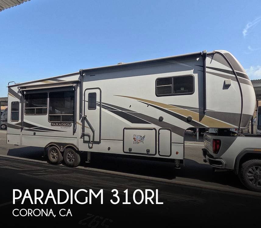 Used 2021 Alliance RV Paradigm 310RL available in Corona, California