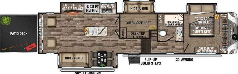 Used 2019 K-Z Durango Gold G382MBQ available in Mills River, North Carolina