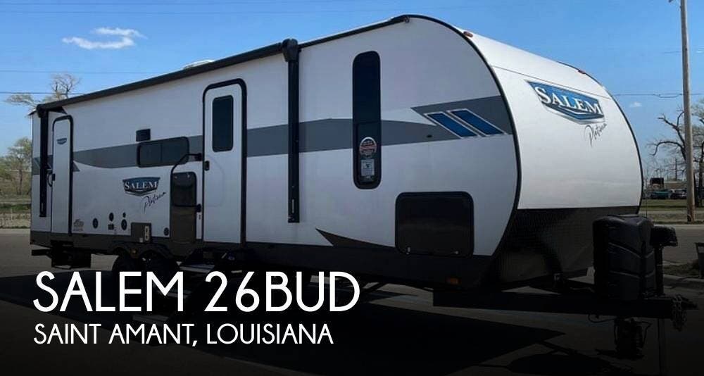 Used 2023 Forest River Salem 26BUD available in Saint Amant, Louisiana