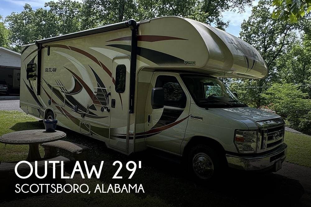 Used 2018 Thor Motor Coach Outlaw 29H Toy Hauler available in Scottsboro, Alabama