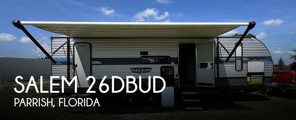 Used 2021 Forest River Salem 26DBUD available in Parrish, Florida