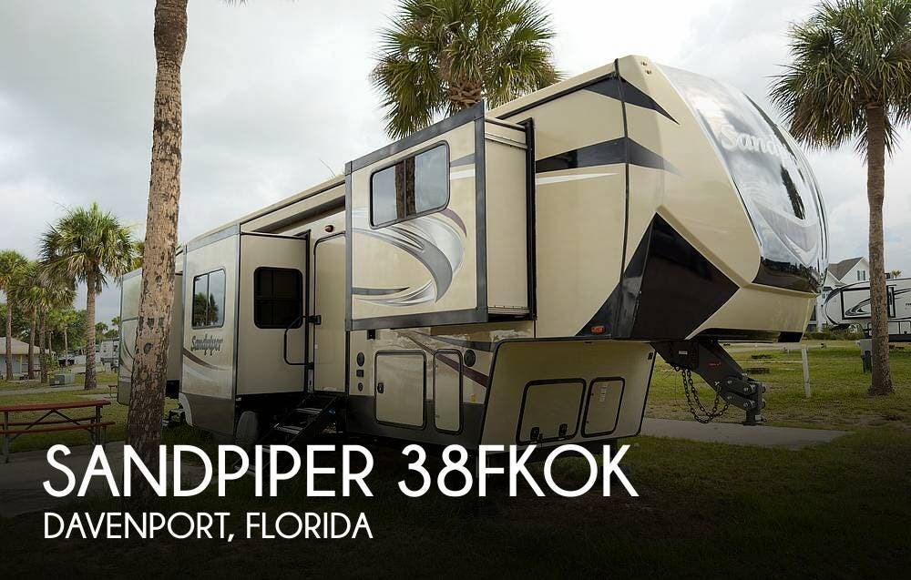 Used 2018 Forest River Sandpiper 38FKOK available in Davenport, Florida