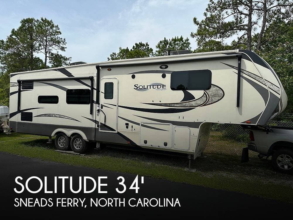 Used 2018 Grand Design Solitude Series M-344GK available in Sneads Ferry, North Carolina