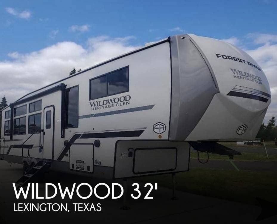 Used 2025 Forest River Wildwood Heritage Glen 320 View available in Lexington, Texas