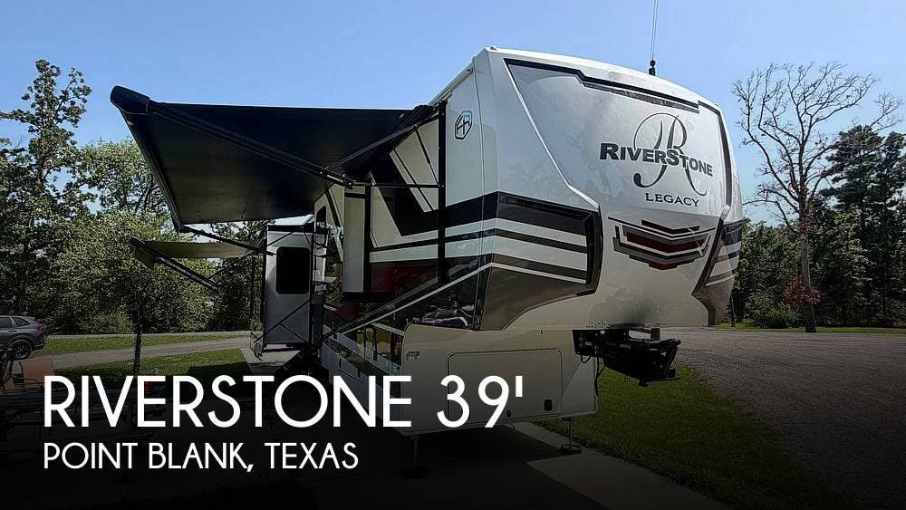 Used 2025 Forest River RiverStone Legacy 39RKFB available in Point Blank, Texas